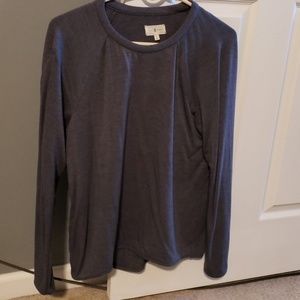 Lou & Grey small grey blue top